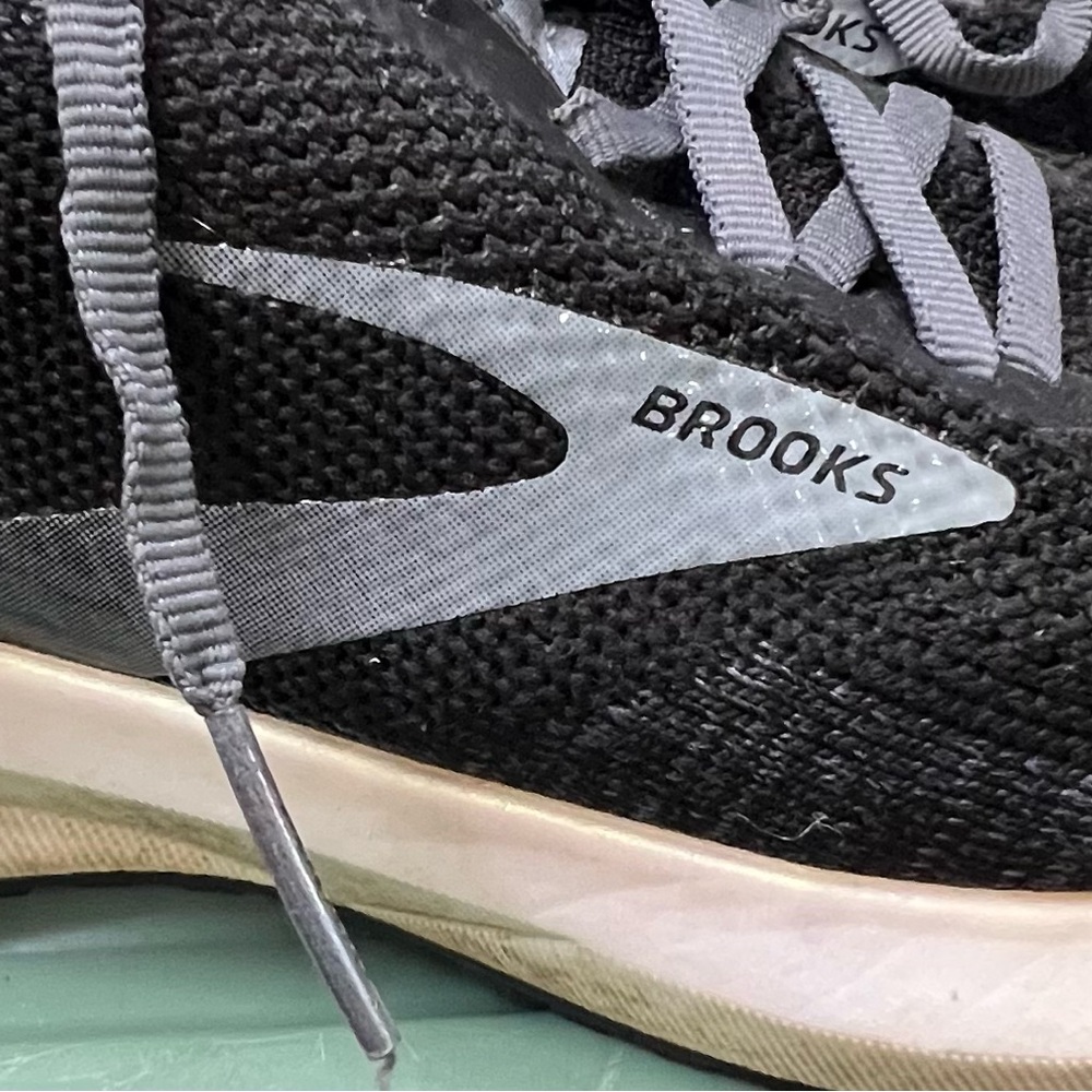 Brooks Charcoal and Light Gray Running Shoes